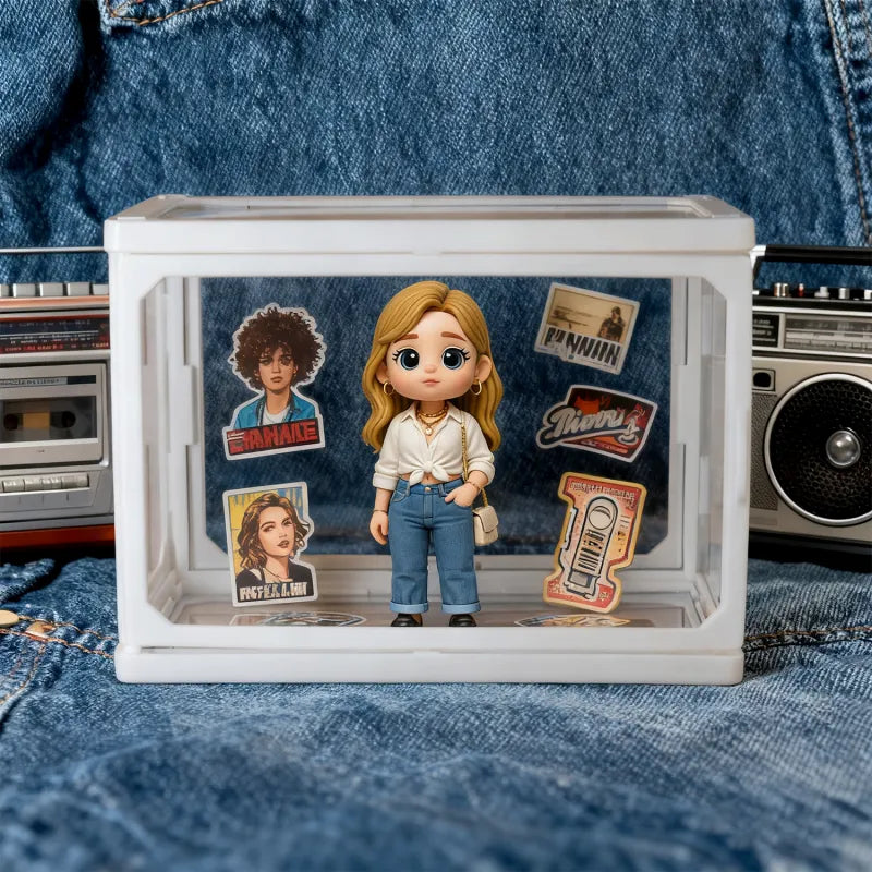 Memória em Miniatura | Mini Retrato 3D Personalizado - 6cm a 8cm