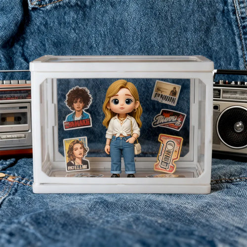 Memória em Miniatura | Mini Retrato 3D Personalizado - 6cm a 8cm