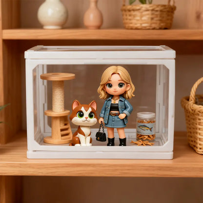 Memória em Miniatura | Mini Retrato 3D Personalizado - 6cm a 8cm